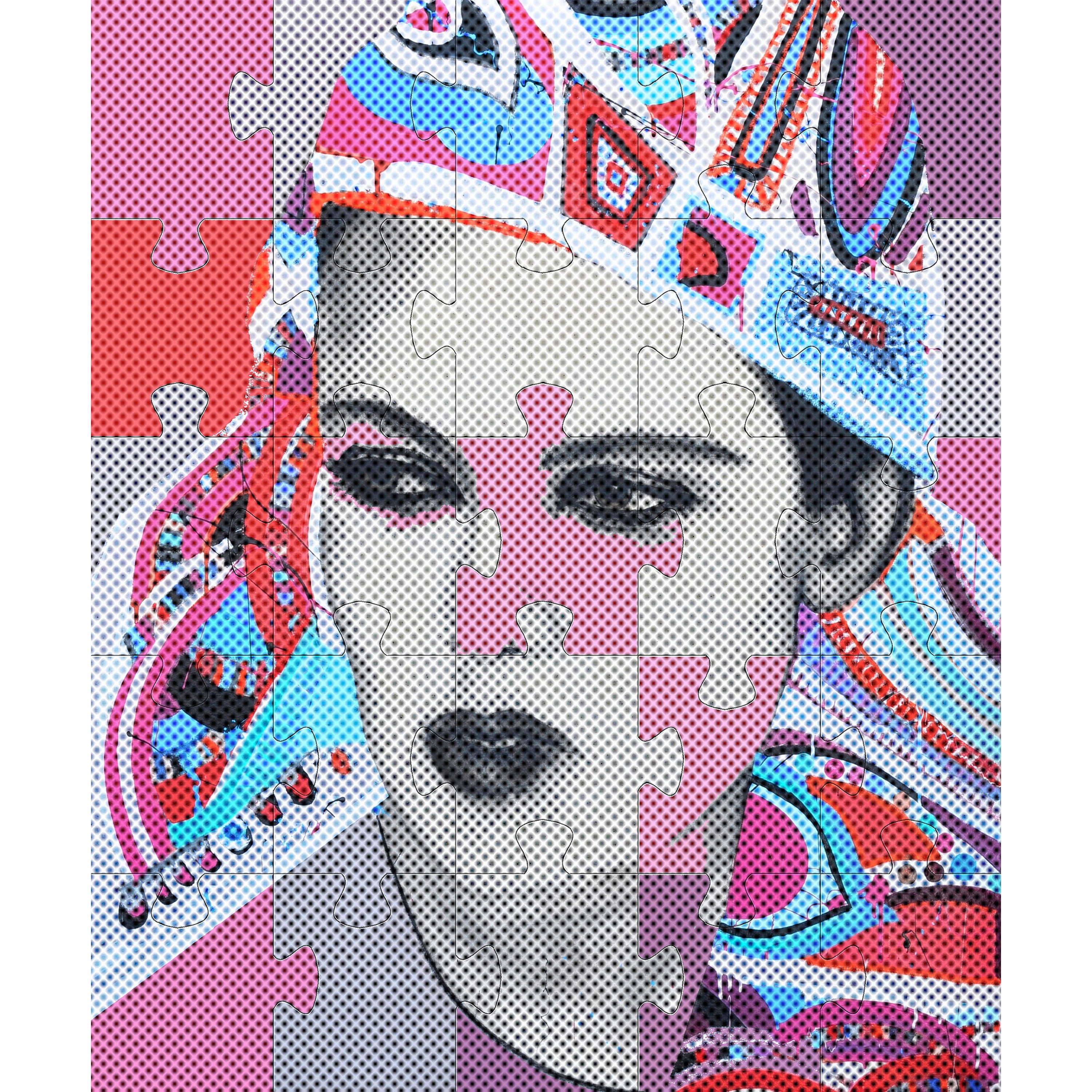 Pensive Beauty Painting Print on Wrapped Canvas