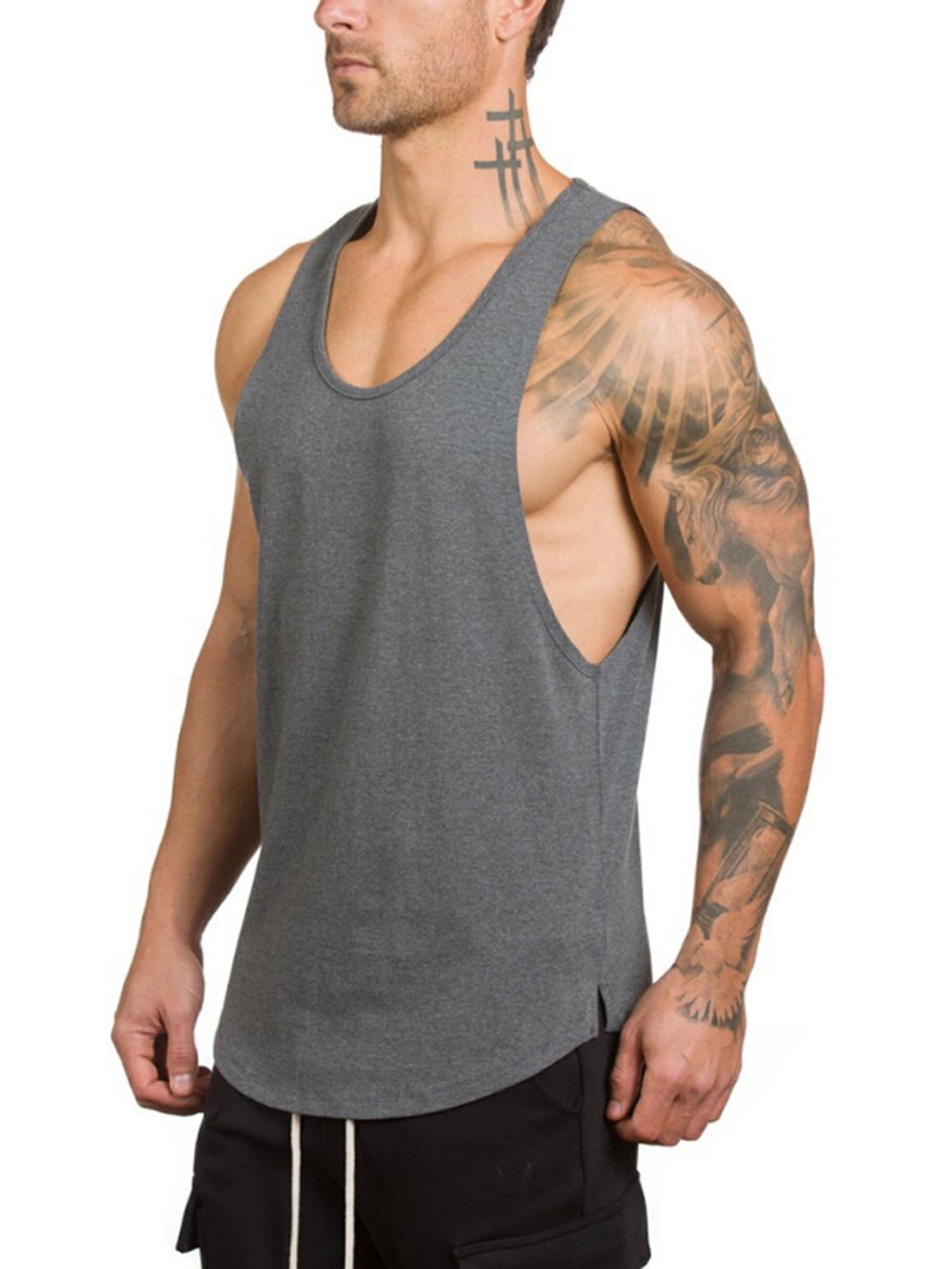 power, body building stringer vest muscle strength 