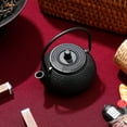 thumbnail image 4 of Milisten Tetera De Hierro Fundido Negro Con E Interior Saludable Para Té, 4 of 6