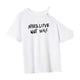 thumbnail image 5 of Camiseta para mujer, trajes elegantes de verano, ropa cómoda para mujer, cuello redondo para mujer M, 5 of 7