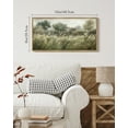 thumbnail image 7 of Drsoum Vintage Landscape Wall Art Country Meadow Field Wall Prints Classic Retro Farmhouse Rustic Decorations for Living Room Bedroom 8x16in Natural Framed, 7 of 7