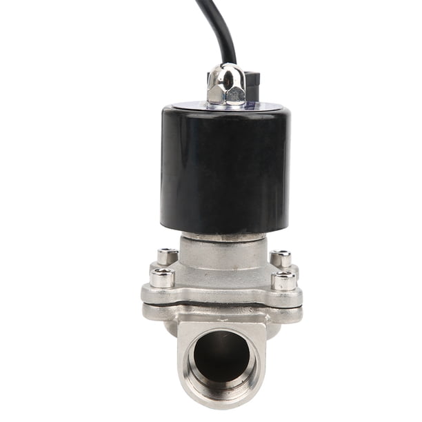 Válvula Solenoide Eléctrica De Agua G3/4in Acción Directa Cerrada Normalmente Para Aire Agua Aceite 2W-200-20B