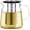 57 fluid ounces without Thermometer, variant on 85oz Glass Teapot with Stainless Steel Removable Infuser, Stovetop & Dishwasher Safe, Ideal for Brewing Loose Leaf & Blooming Tea