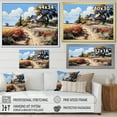 thumbnail image 4 of Designart "Garden In Countryside Cottage wall art II" Landscapes Floater Framed Wall Art Print, 4 of 7