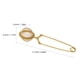thumbnail image 2 of BESTYASH 2Ud Colador Para Té Dorado Para Hogar Material Resistente Y Ligero Con, 2 of 7