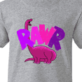 thumbnail image 4 of Inktastic Lil' Purple Bronto Rawr Youth T-Shirt, 4 of 5