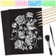 thumbnail image 1 of Juego de papel para rascar ZOCONE, 50 hojas, 20 x 28 cm, Art Craft Kit, 1 of 7