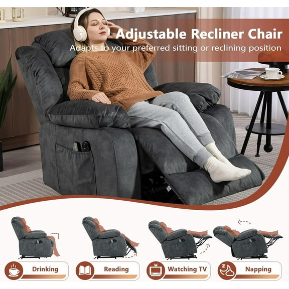 Elderly Living Room Lift and Power Electric Reclining Recliners