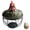 Black, variant on Agiufgs Egg Basket Ceramic Hen, Holds 20-25 Eggs with Rustic Design, for Kitchen Countertop Storage Setup and Daily Use, Black
