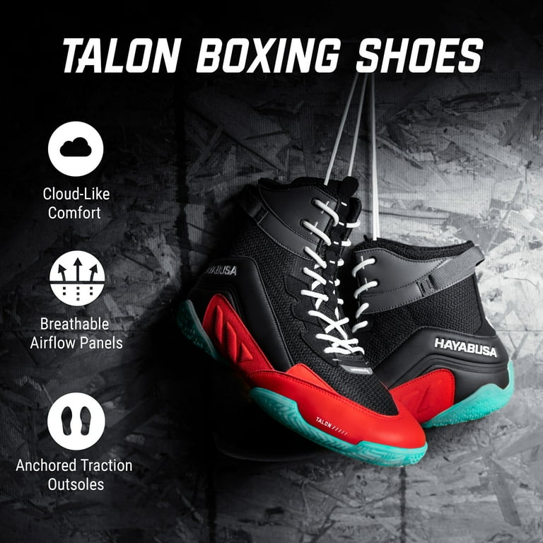 Hayabusa Talon Boxing Shoes for Men and Women Lace Up Lightweight