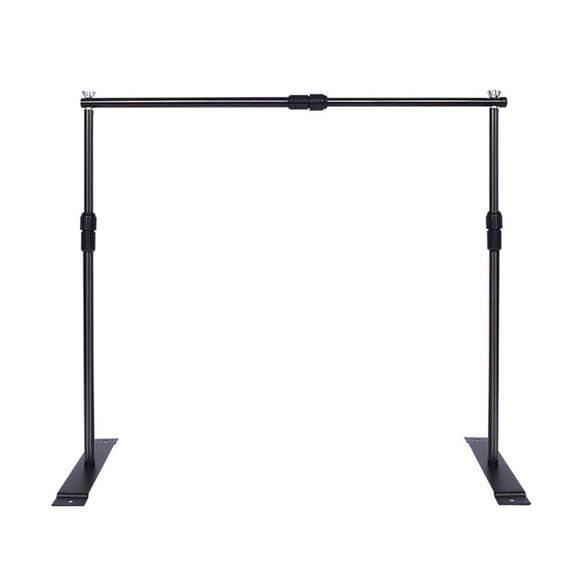 Telescoping Background Stand Adjustable Height for Desktop Photography Easy Tool Less Assembly Stable Base Construction