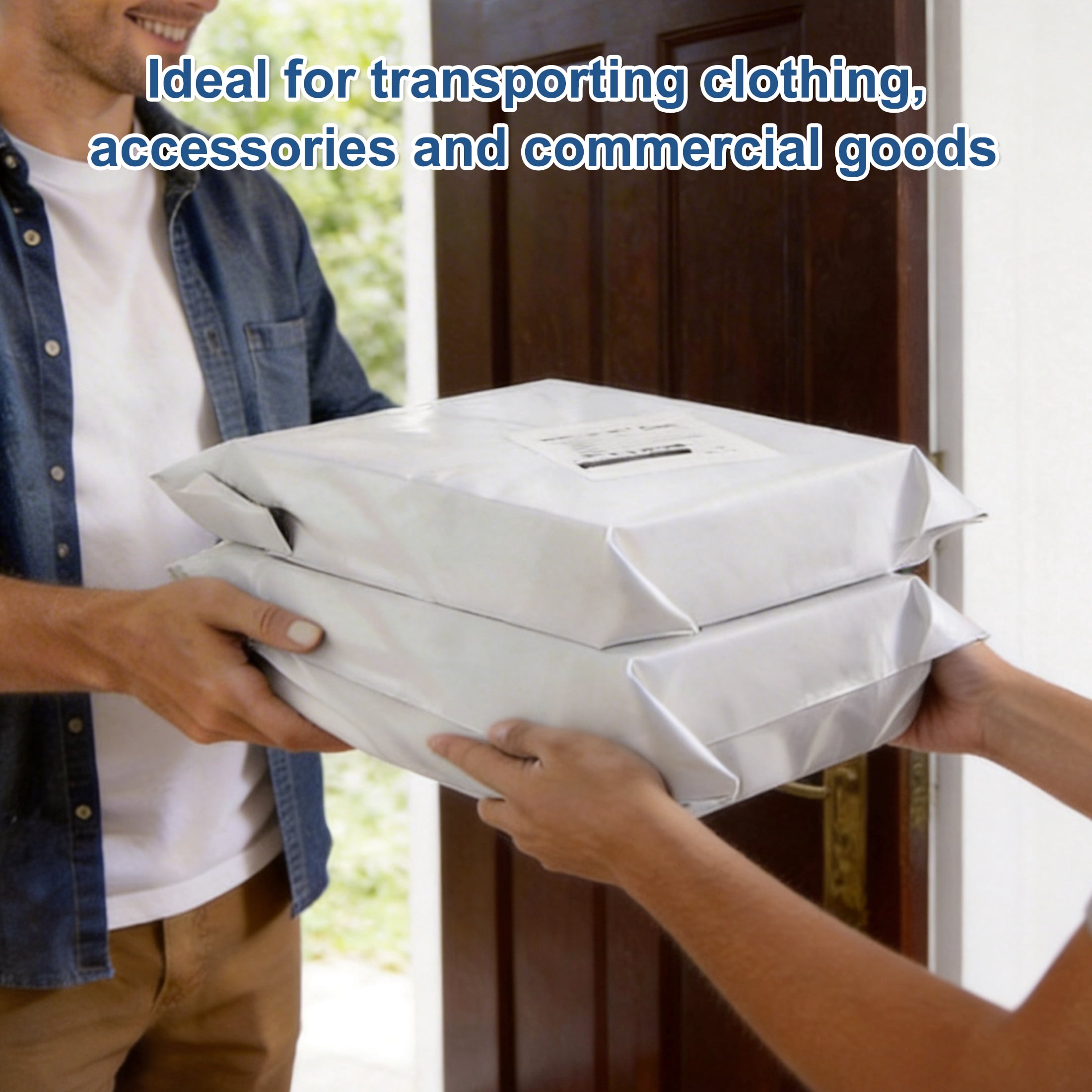 30 Pcs Poly Mailers, 13"x18" Waterproof Tear-Proof Self Adhesive Shipping Bags, Mail Bags for Clothing, Books, Accessories, Mailing Poly Bags for Small Business