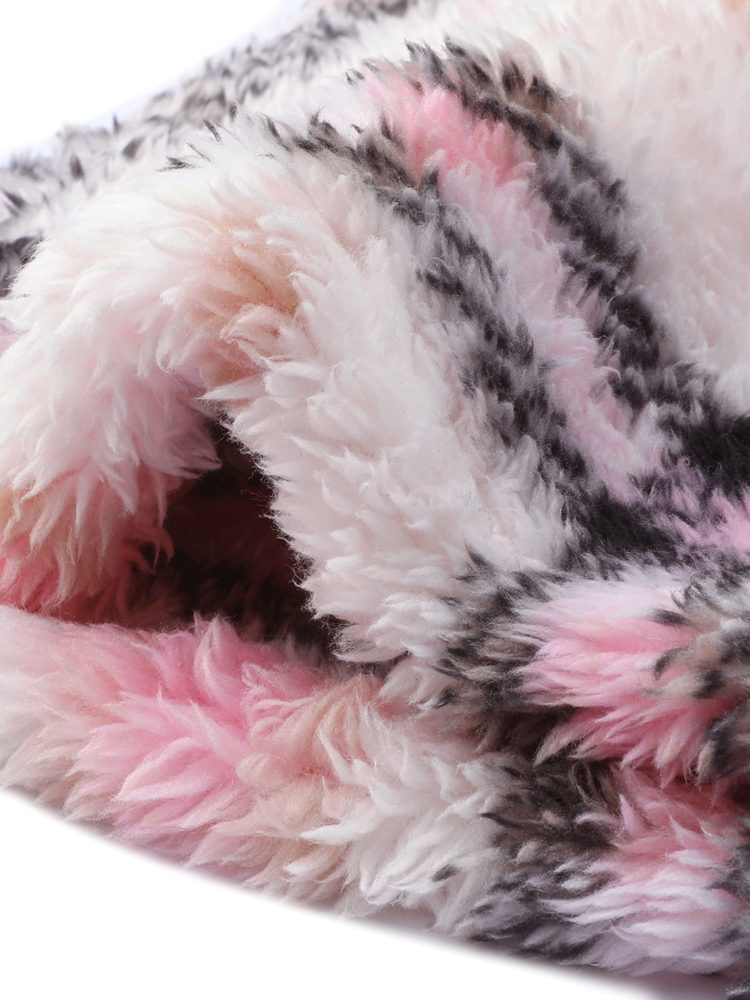 DARING DIVA Women's Fuzzy Fleece Plush Warm Lounge Sleepwear with Pockets S Pink