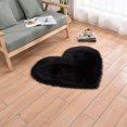 thumbnail image 4 of EIMELI Shaggy Rugs Decorative Non-slip Useful Bedroom Faux Wool Fluffy Mats, 4 of 5