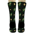 thumbnail image 5 of ThisWear St Patricks Day Outfit Leprechaun Socks Lucky Apparel Shamrock Clothing 6-Pair Novelty Crew Socks, 5 of 5