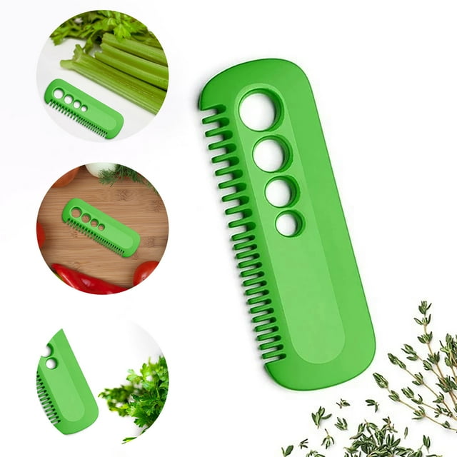Cooking Utensils Leaf Stripper Kitchen Tool for Beet and Leafy Greens Efficient Must-Have for Mess-Free Prep
