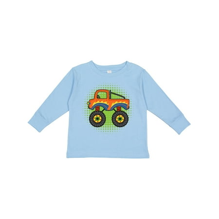 

Inktastic Monster Truck for Boys Gift Toddler Boy Girl Long Sleeve T-Shirt