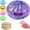 Purple, variant on Sugar Glitter Dumpling Squishy,Viral Bao Bun Squishy Dumling Mystery Box,Stress Relief Fidget Squeeze Toys for Holiday & Birthday Gifts (Golden)