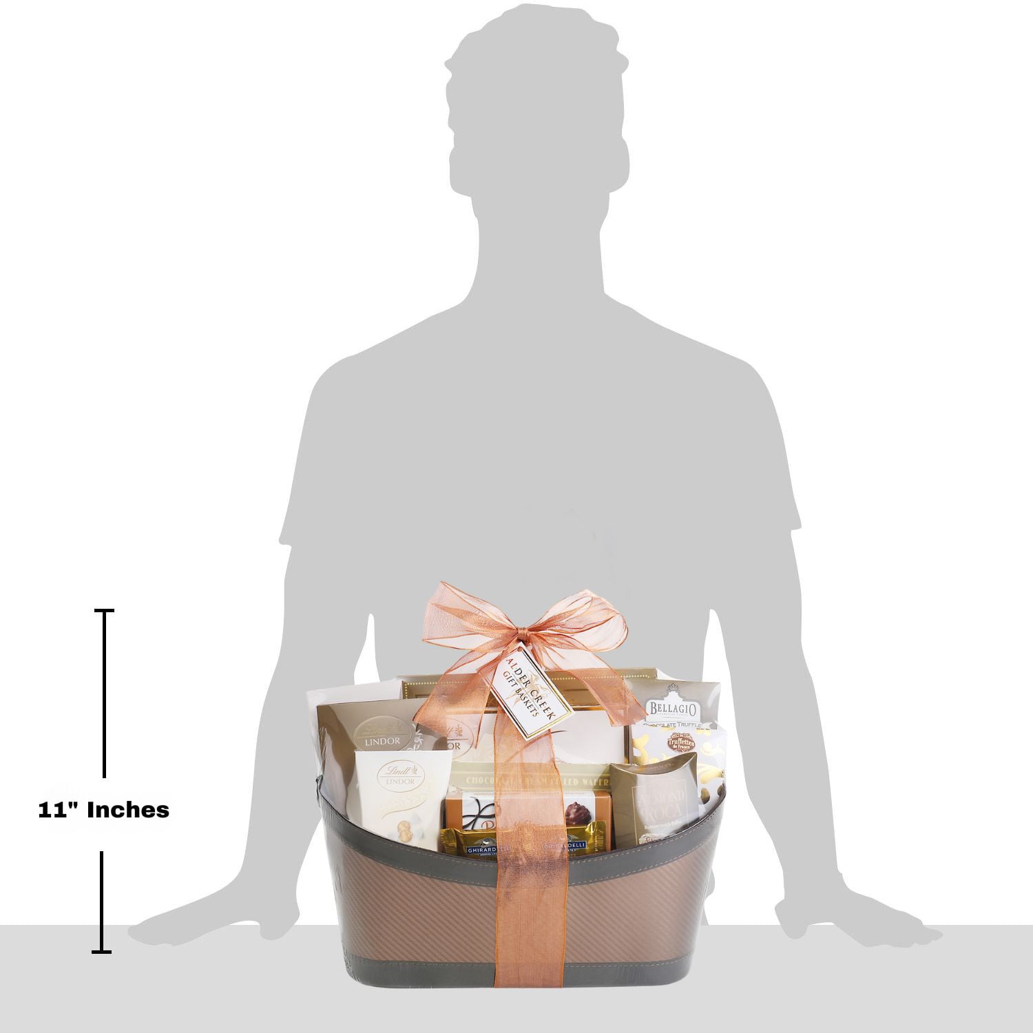 Alder Creek Gift Baskets Chocolate Decadence Gift Basket (11 Items per Gift)