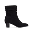 thumbnail image 2 of Style & Co. Womens Piviee Faux Suede Zipper Ankle Boots, 2 of 3