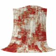 thumbnail image 6 of Red Ombre Blanket Soft Cozy Warm Throw Blanket for Couch, Plush Fuzzy Flannel Fleece Blankets for Sofa, Gradient Abstract Art Vintage Bed Blankets Lightweight Gifts for Women, 40"x50", 6 of 9