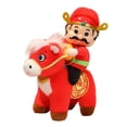 thumbnail image 3 of Juguete de caballo dios de la riqueza de Año Nuevo, muñeco de caballo dios de la riqueza de dibujos animados, estilo chino Estilo A, 3 of 9