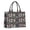 Day Of The, variant on Large Capacity Tote Bag,Day Of the Dead Halloween Pattern Handbag Fashion Luxury Tote Bag,15.7"x13"x 5.1" Inches,Laptop Compatible