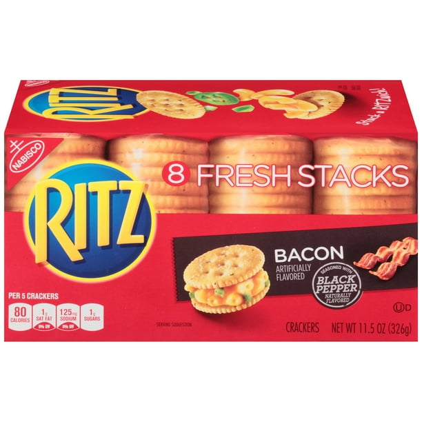 Nabisco Ritz Fresh Stacks Bacon Crackers, 11.5 Oz., 8 Count
