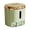 Green, variant on Rice Storage Bucket Household for Soybean Corn with Lid Reusable Food Grain Box Food Container for Home Pantry Organization , White