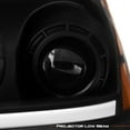 thumbnail image 5 of AKKON - For 2007-2012 GMC Acadia Upgraded LED Light Tube Projector Headlights Housing - Black Bezel, 5 of 7