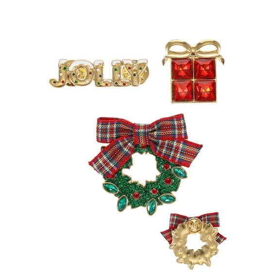 Holiday Time Pin Set, 3 Pieces