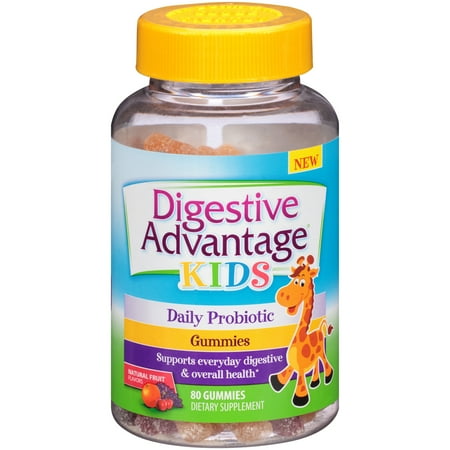 Digestive Advantage® Kids Daily Probiotic Dietary Supplement Gummies 80 ct Plastic Bottle