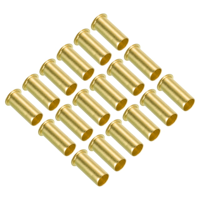 Unique Bargains 6mm ID 8mm OD Brass Compression Insert, 18Pcs Insert Tube Support Compression Fitting Accessories Kit
