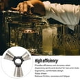 thumbnail image 4 of Wine Measuring Device, 3 End 304 Stainless Steel Wine Mixing Tools Stable Balance High Efficiency  for Bar Sanding, 4 of 8