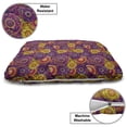 thumbnail image 3 of Vintage Pet Bed, Traditional Paisley Motifs Pattern Oriental Design Flower Ornaments Curvy Antique, Resistant Pad for Dogs and Cats Cushion with Removable Cover, 24" x 39", Multicolor, by Ambesonne, 3 of 4