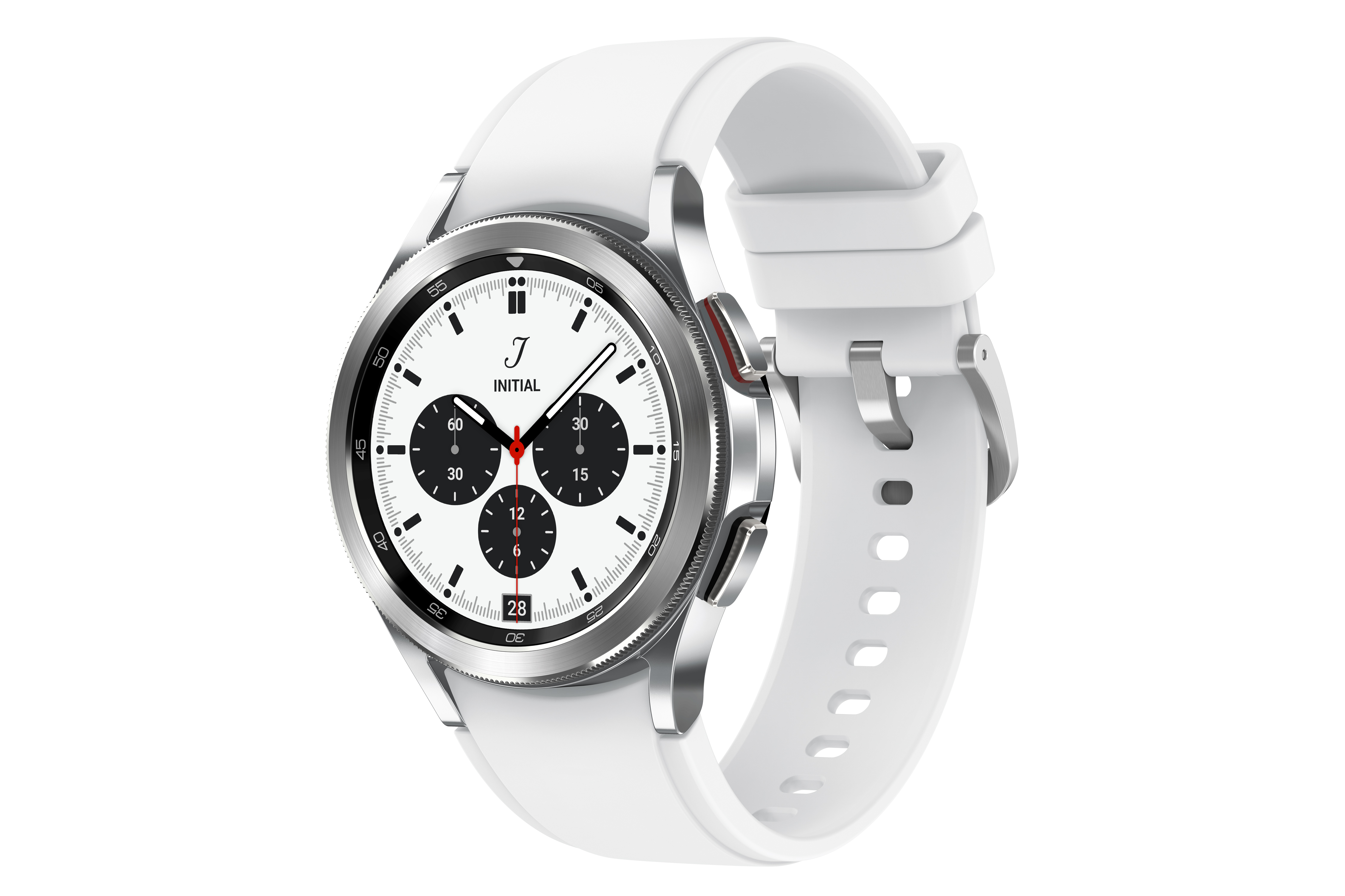 Samsung Galaxy Watch4 Classic 42mm Smart Watch, Bluetooth, Silver - image 2 of 5