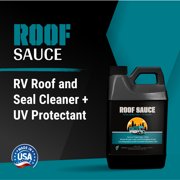 Bling Sauce Roof Sauce, 2-in-1 RV Roof and Seal Cleaner Plus UV Protectant, 64 oz.
