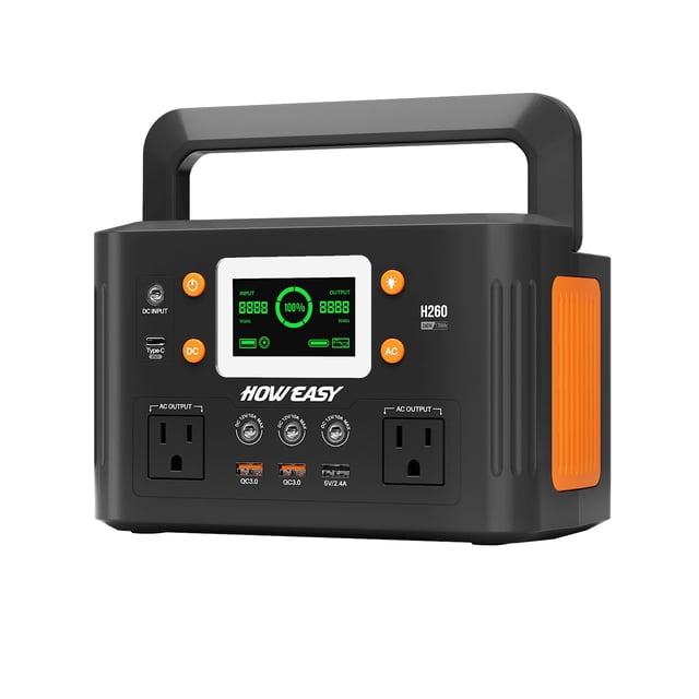 Estación de energía portátil HOWEASY H260 260W 178Wh 110V