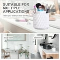 thumbnail image 6 of Stylish 360° Spinning Cosmetic Organizer with Compartments with Lid for Vanity and Bathroom Dustproof  Waterproof (Send Powder Puff Box), 6 of 9