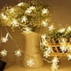thumbnail image 5 of Cadena de luces, 2 m, 20 LED, alimentación USB, copo de nieve, cadena de luces LED, luces LED probadas profesionalmente, 5 of 8