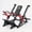 Red, variant on Gymusclo Plate Loaded Linear Row Machine with Adjustable Chest Pad, Strength Training Equipment for Home Gym, 600 lbs Capacity