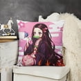 thumbnail image 2 of Kamado Nezuko Pillow Case Soft Pillow Cover Pillowcase Decorative Cushion Cover Home Decor 16 "x16 ", 2 of 8