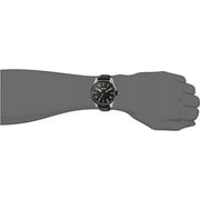 Nixon A9752051 Men's 'Safari' Quartz Stainless Steel and Black Leather Watch