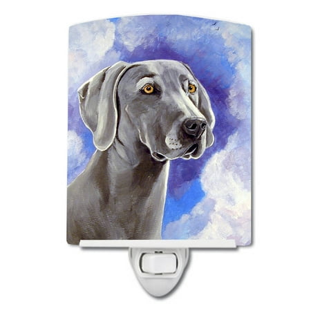

Caroline s Treasures 7063CNL Weimaraner Azure Skies Ceramic Night Light 6x4x3 multicolor