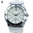 thumbnail image 6 of Huanledash Colorful Men Fashion Oversized Dial Sport Quartz Steel Leather Band Wrist Watch, 6 of 8