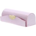 thumbnail image 3 of Motique Accessories Light Pink Satin Ladies Lipstick Case With Mirror Purse Holder Set of 2, 3 of 3