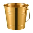 thumbnail image 2 of Cubo de hielo de acero inoxidable, Cubo de refrigeración para bebidas, multiusos, resistente, para ensalada, bañera de Metal para bebidas, accesorios 2000ML, 2 of 8