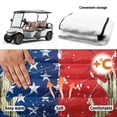 thumbnail image 6 of chaqlin American Flag Golf Cart Seat Easy to Clean, for Sports, Golf Cart Seat Covers, Compatible with Club Car EZGO, 6 of 8