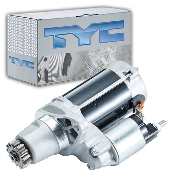 TYC Starter Motor compatible with Toyota Highlander 2.4L 2.7L 3.3L 3.5L L4 V6 2004-2016