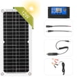 thumbnail image 4 of 12W Solar Panel Kit with Controller USB Port Off Grid Monocrystalline Module with SAE Connection Cable Kits for Camping Car Boat Marine, 4 of 7